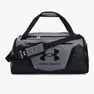 Under Armour Men's Gray and Black Duffel Bag